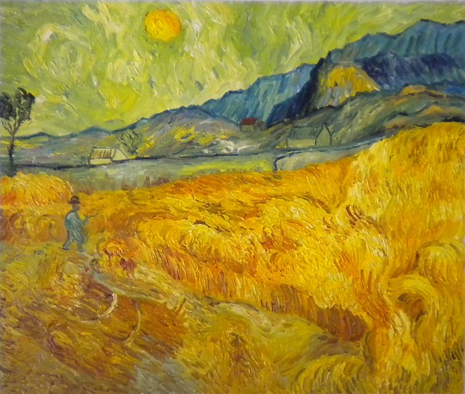 store falso d'autore Vincent Reaper 2 di Vincent Van Gogh